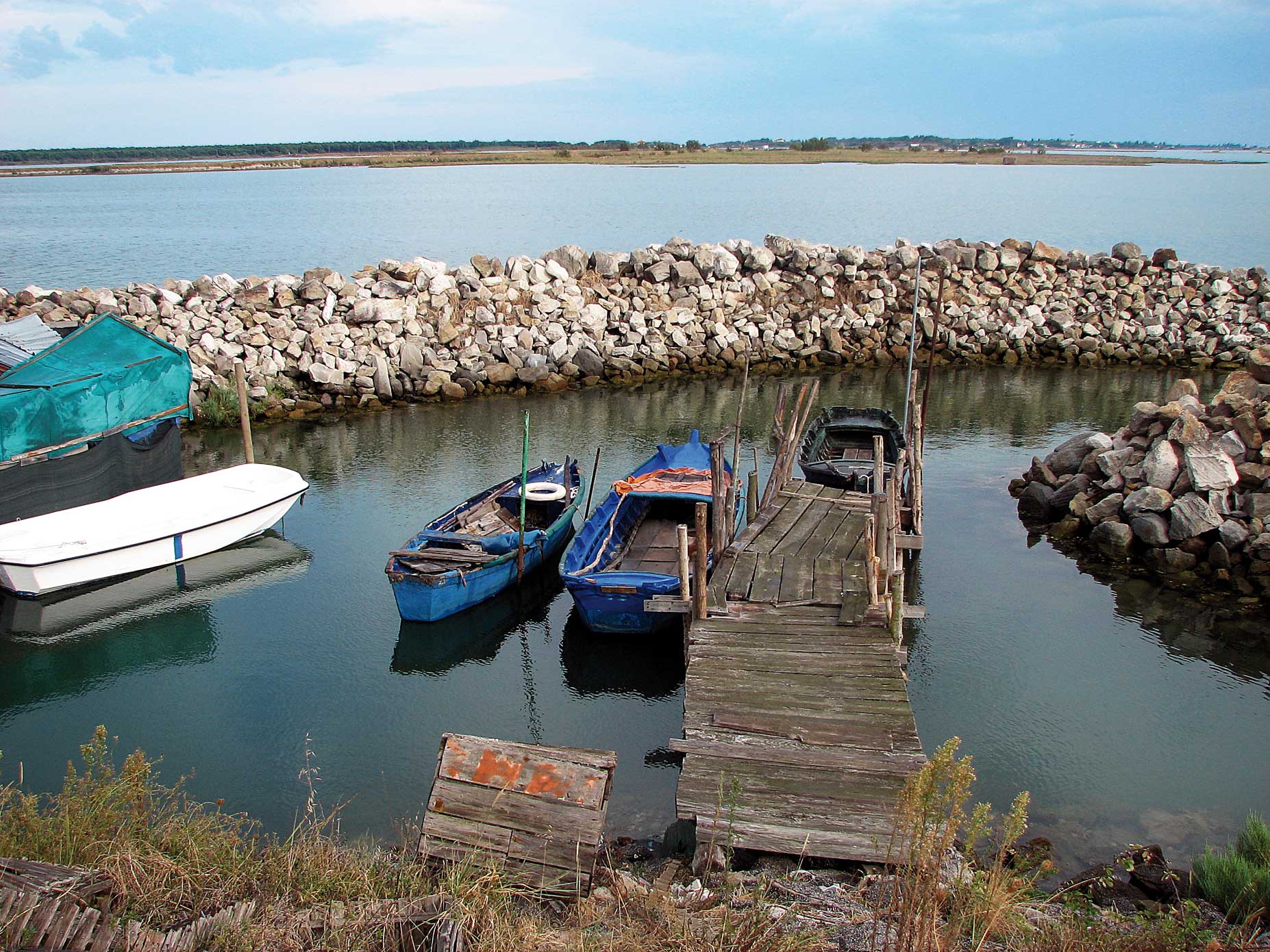 Rosolina (Ro), Laguna di Caleri.